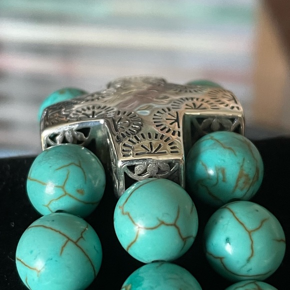 SOLD Silpada Devotion Stretch Bracelet B3009 - Picture 2 of 7